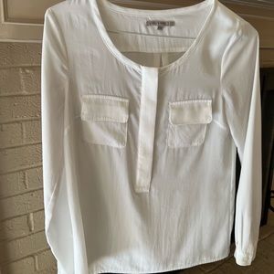 Women’s White Silky Blouse
